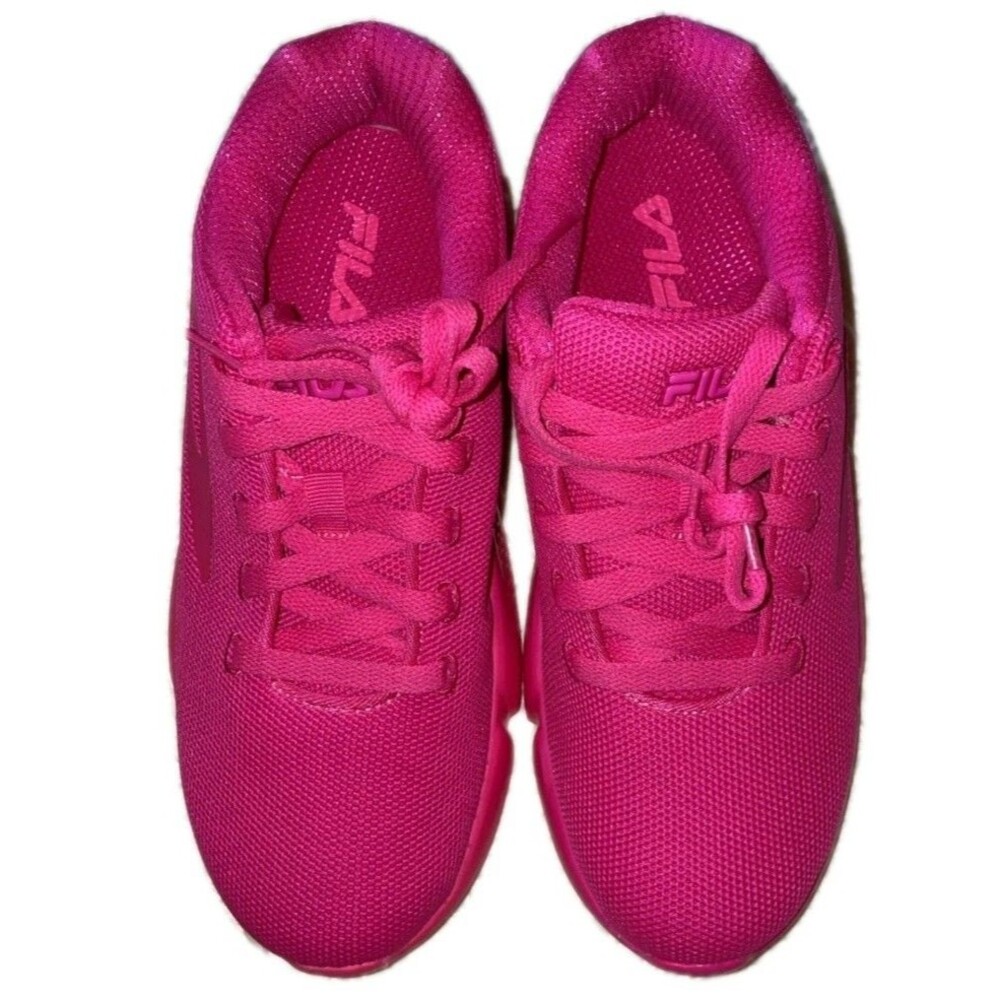 Women's Fila Zarin Bubble Gum Pink Athletic Sneaker Shoe - Various Size - Picture 4 of 16